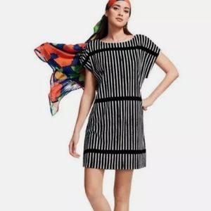 Marimekko B&W Terry Cloth Swimsuit Cover Up Large